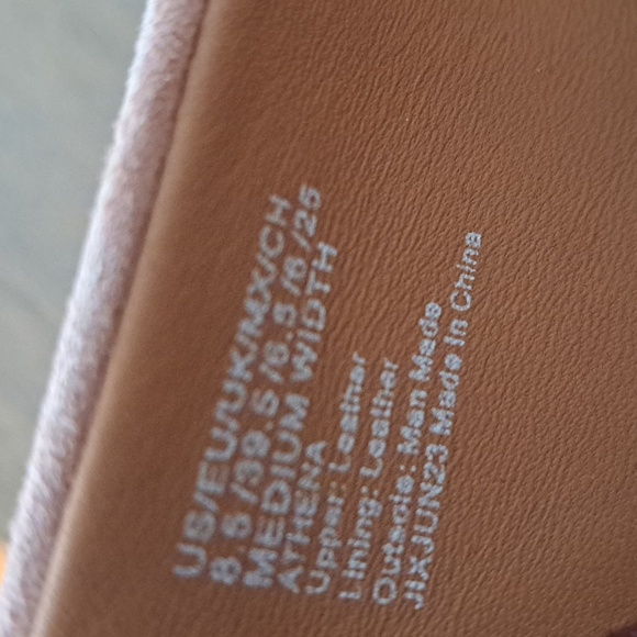 Gentle Souls by Kenneth Cole Athena Slip On Slingback Flats - Blush - Size: 8.5 - Picture 9 of 9